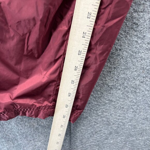 Vintage Champion Sweatpants Mens XL Burgundy Athletic Track Windbreaker Y2K - Picture 7 of 12